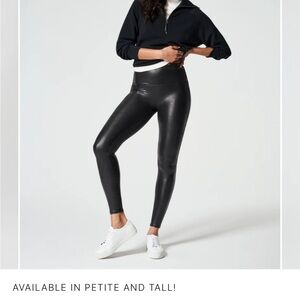 SPANXshape™ Faux Leather Leggings‎ S Tall